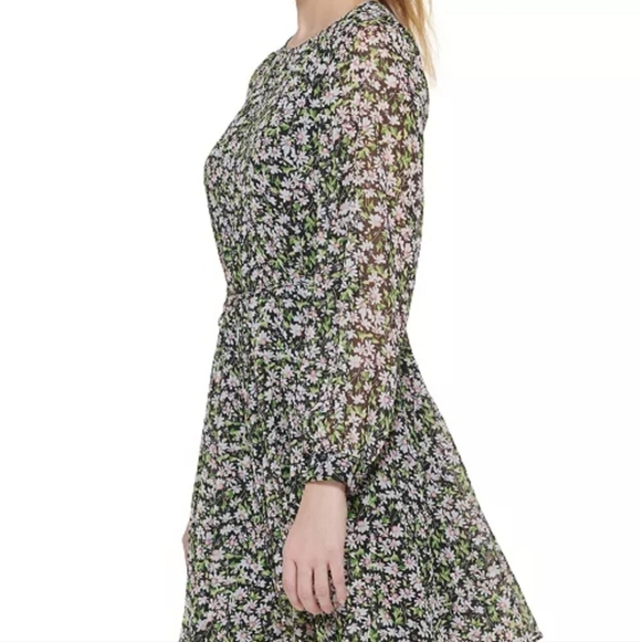 Tommy Hilfiger Floral Long Sleeve Dress - Picture 2 of 16